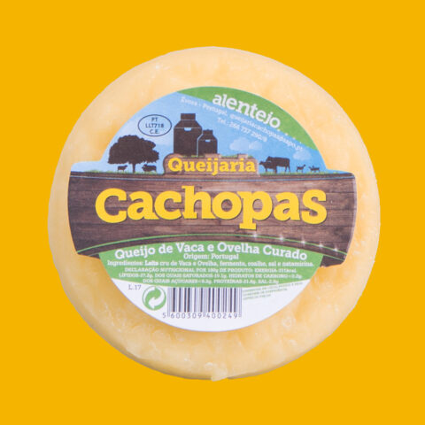Queijo Curado de Vaca e Ovelha Cachopas Pequeno