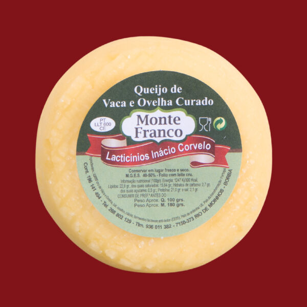 Queijo Curado de Vaca e Ovelha Corvelo Pequeno
