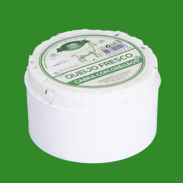 Queijo Fresco de Cabra com Oregãos Lactimonte Pequeno 150g