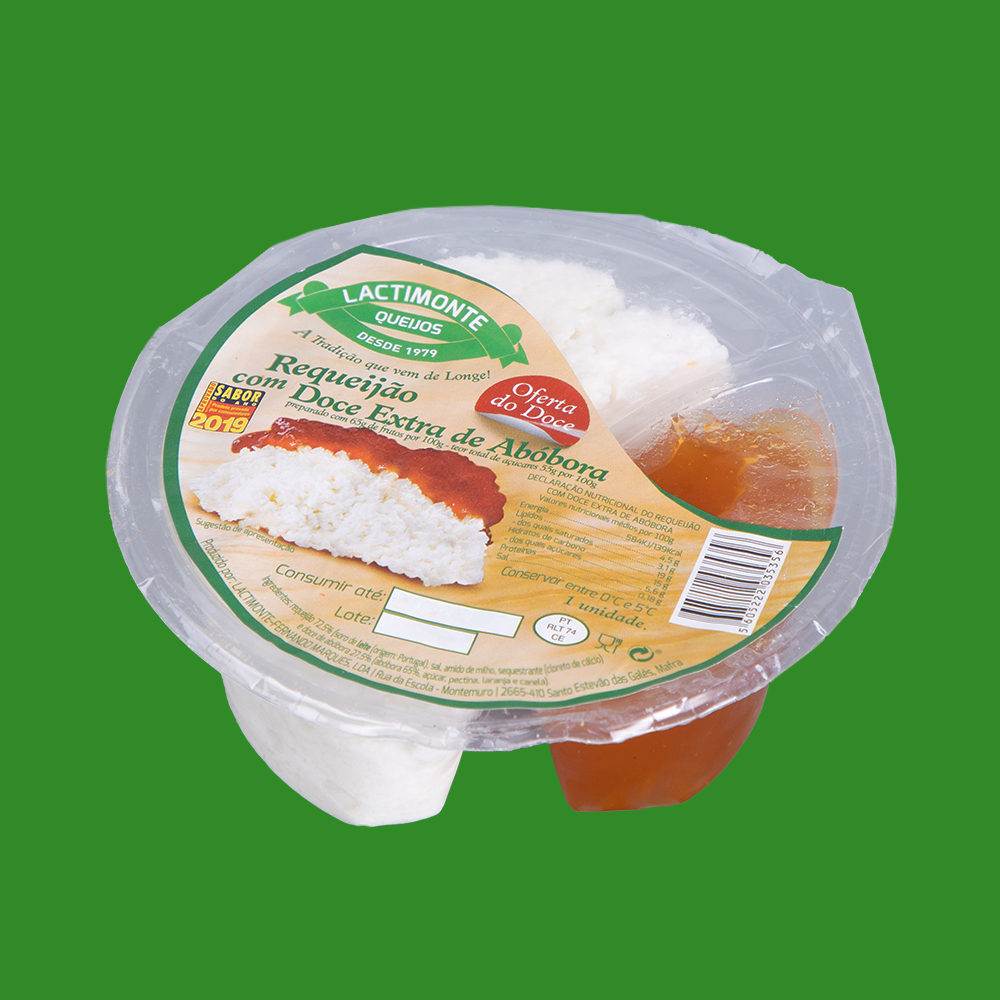 Requeijão com Doce de Abóbora Lactimonte 200g – Queijos na Linha
