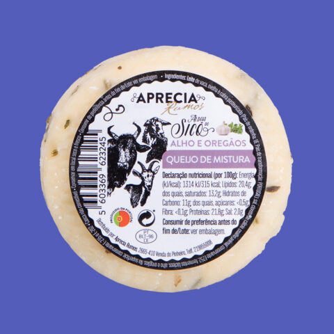 Queijo de Mistura com Oregãos e Alho
