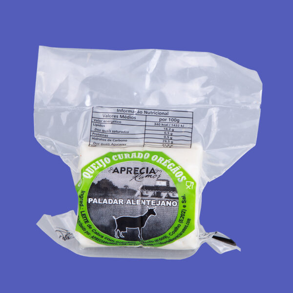 Queijo Curado de Cabra com Oregãos Aprecia Pack x2