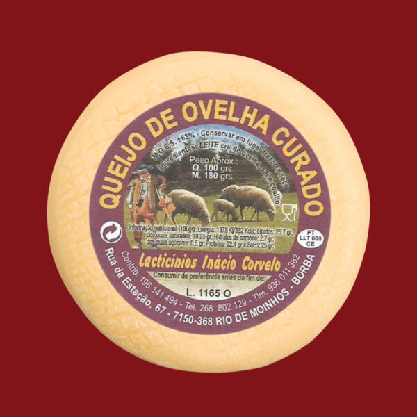 Queijo Curado de Ovelha Corvelo Un.