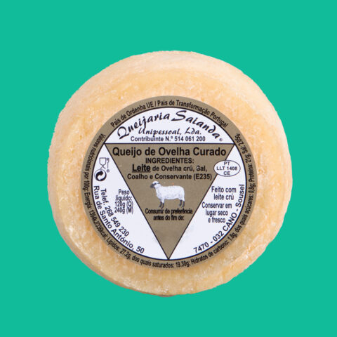Queijo Curado de Ovelha Saiansa Cano Pequeno