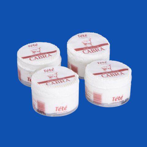 Queijo Fresco de Cabra Tété Pequeno Pack 4 150g
