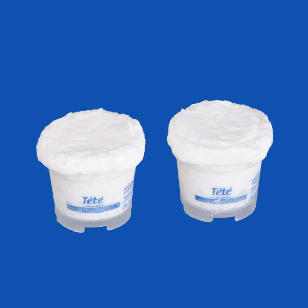Queijo Fresco de Vaca Tété Pequeno 2un. 80g